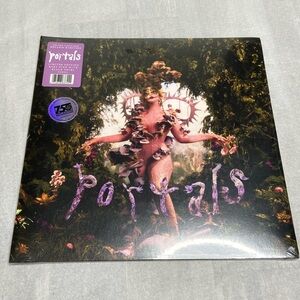 MELANIE MARTINEZ - PORTALS - limited edition BABY PINK WITH BLACK SWIRL VINYL
